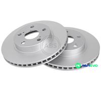 A.B.S. 2 X BRAKE DISC 17610 FOR TOYOTA