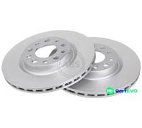 ABS All Brake Systems Brake Disc 17630 - 2x Original for Alfa Romeo