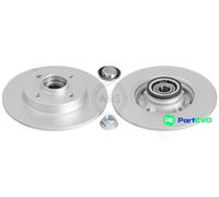 A.B.S. 2 X BRAKE DISC 17631C FOR CITROËN PEUGEOT