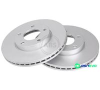 A.B.S. 2 X BRAKE DISC 17636 FOR MAZDA