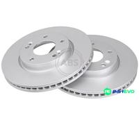 2x Original A.B.S. Brake Disc 17640 for Hyundai KIA