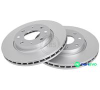 A.B.S. 2 X BRAKE DISC 17642 FOR KIA