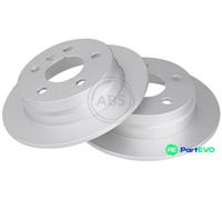 A.B.S. 2 X BRAKE DISC 17645 FOR MERCEDES-BENZ