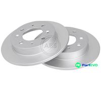 A.B.S. 2 X BRAKE DISC 17655 FOR KIA