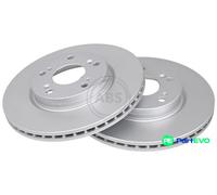 A.B.S. 2 X BRAKE DISC 17659 FOR HONDA