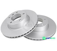 A.B.S. 2 X BRAKE DISC 17662 FOR BMW