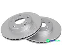 A.B.S. 2 X BRAKE DISC 17690 FOR HONDA