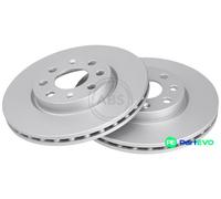 A.B.S. 2 X BRAKE DISC 17710 FOR FIAT OPEL VAUXHALL