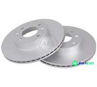 A.B.S. 2 X BRAKE DISC 17725 FOR HYUNDAI KIA