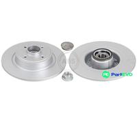 A.B.S. 2 X BRAKE DISC 17728C FOR RENAULT