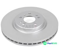 A.B.S. 2 X BRAKE DISC 17737 FOR MERCEDES-BENZ