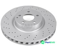 A.B.S. 2 X BRAKE DISC 17796 FOR MERCEDES-BENZ