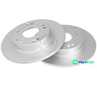 A.B.S. 2 X BRAKE DISC 17798 FOR HONDA