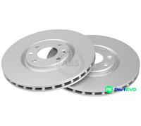 A.B.S. 2 X BRAKE DISC 17818 FOR CITROËN PEUGEOT DS (CAPSA) DS