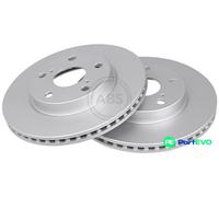 A.B.S. 2 X BRAKE DISC 17832 FOR TOYOTA