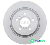 2x Brake disc solid 17838 A.B.S. for MERCEDES-BENZ S-CLASS SL