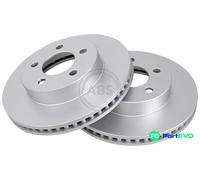 A.B.S. 2 X BRAKE DISC 17842 FOR JEEP