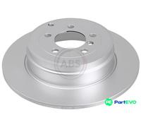 A.B.S. 2 X BRAKE DISC 17843 FOR LAND ROVER