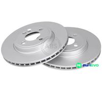 A.B.S. 2 X BRAKE DISC 17865 FOR MINI