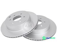 A.B.S. 2 X BRAKE DISC 17886 FOR MERCEDES-BENZ NISSAN