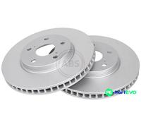 A.B.S. 2 X BRAKE DISC 17898 FOR TOYOTA LEXUS