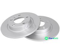 A.B.S. 2 X BRAKE DISC 17967 FOR OPEL VAUXHALL