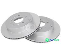 A.B.S. 2 X BRAKE DISC 18031 FOR MAZDA