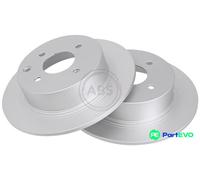 A.B.S. 2 X BRAKE DISC 18040 FOR NISSAN
