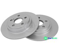 A.B.S. 2 X BRAKE DISC 18061 FOR TOYOTA