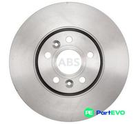 A.B.S. 2 X BRAKE DISC 18086 FOR RENAULT