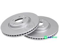 A.B.S. 2 X BRAKE DISC 18112 FOR AUDI