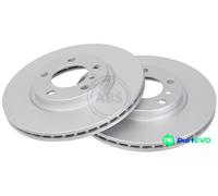 A.B.S. 2 X BRAKE DISC 18149 FOR MINI
