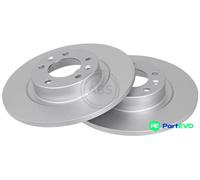 A.B.S. 2 X BRAKE DISC 18181 FOR PEUGEOT