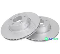 A.B.S. 2 X BRAKE DISC 18207 FOR BMW