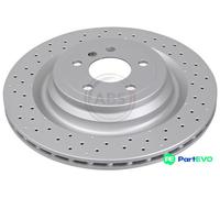 A.B.S. 2 X BRAKE DISC 18255 FOR MERCEDES-BENZ