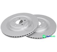 A.B.S. 2 X BRAKE DISC 18267 FOR AUDI