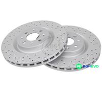 A.B.S. 2 X BRAKE DISC 18293 FOR ABARTH