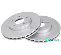 A.B.S. 2 X BRAKE DISC 18339 FOR FORD