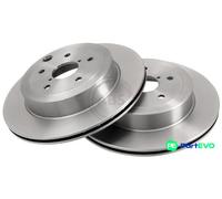 A.B.S. 2 X BRAKE DISC 18387 FOR SUBARU