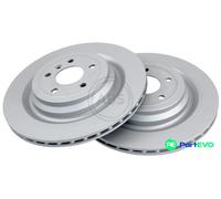 A.B.S. 2 X BRAKE DISC 18433 FOR MERCEDES-BENZ