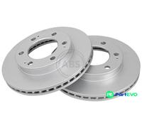 A.B.S. 2 X BRAKE DISC 18446 FOR SSANGYONG