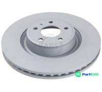A.B.S. 2 X BRAKE DISC 18464 FOR AUDI