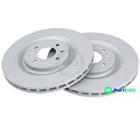 A.B.S. 2 X BRAKE DISC 18474 FOR CITROËN
