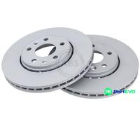 A.B.S. 2 X BRAKE DISC 18476