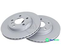 A.B.S. 2 X BRAKE DISC 18496