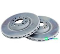 A.B.S. 2 X BRAKE DISC 18541 FOR FIAT