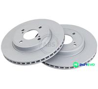 A.B.S. 2 X BRAKE DISC 18572