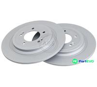 A.B.S. 2 X BRAKE DISC 18574 FOR HYUNDAI KIA