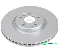 A.B.S. 2 X BRAKE DISC 18580 FOR VOLVO