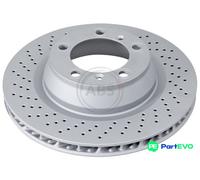 A.B.S. 2 X BRAKE DISC 18598 FOR PORSCHE